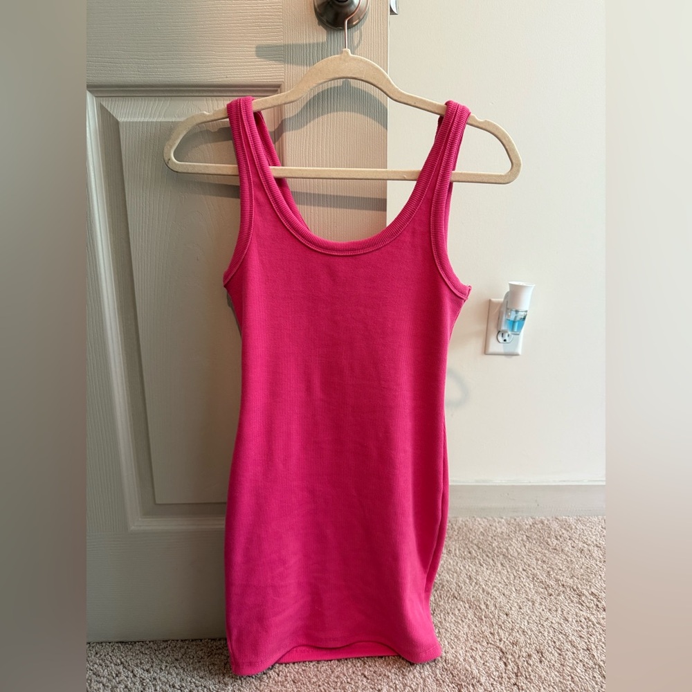 Boutique Pink Bodycon Dress
